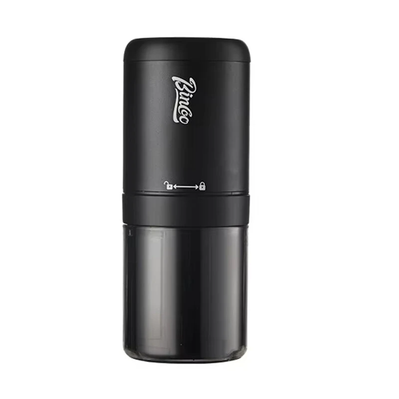 Bincoo Portable Electric Coffee Grinder Wireless USB Chargeable Professional Stainless Steel Burr Grinder Milling Machine — view 3