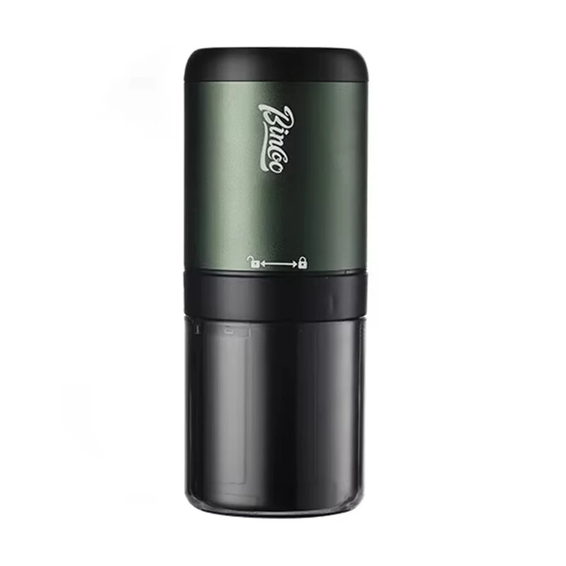 Bincoo Portable Electric Coffee Grinder Wireless USB Chargeable Professional Stainless Steel Burr Grinder Milling Machine — view 4