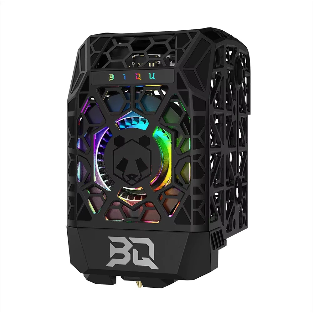 BIQU Panda Jetpack V2 360° Cooling Multi-Color Lighting MJF Nylon/Injection VS Panda Jet with Back Shell Lightweight for Bambu Lab P1 X1 — view 2