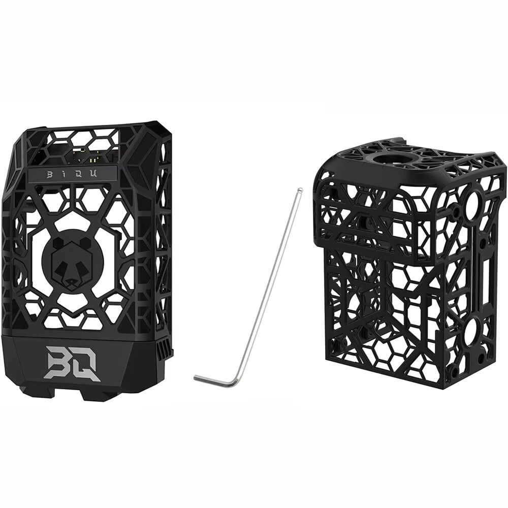 BIQU Panda Jetpack V2 360° Cooling Multi-Color Lighting MJF Nylon/Injection VS Panda Jet with Back Shell Lightweight for Bambu Lab P1 X1 — view 8