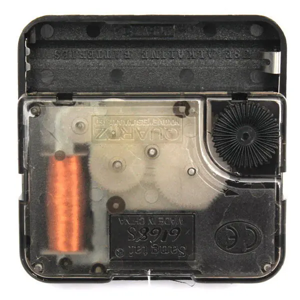 Black Hands Quartz Clock Movement Kit DIY Clock Kit — view 5