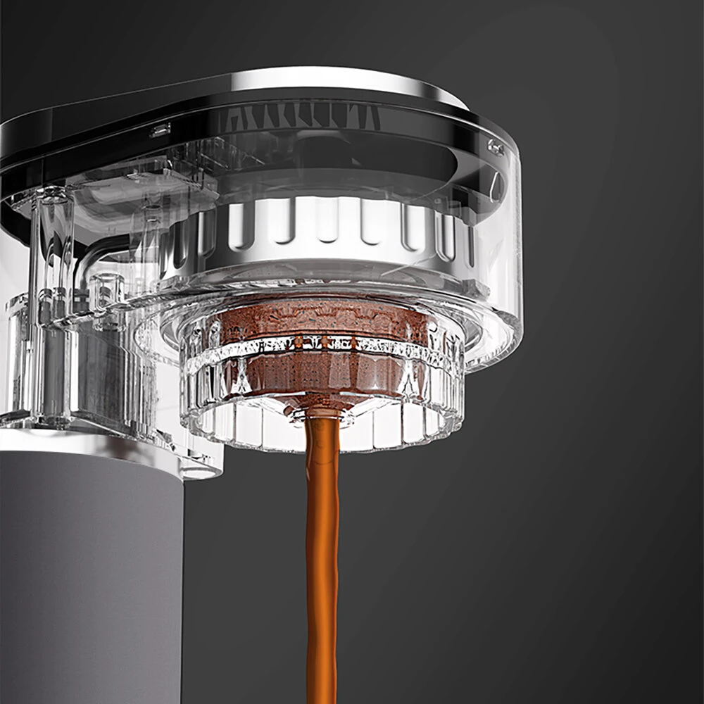 BLITZHOME C180 Mini Coffee Machine Compact Espresso Maker 15Bar Pressure Hot/Cold Extraction Easy Cleaning for Home Office & Travel — view 10