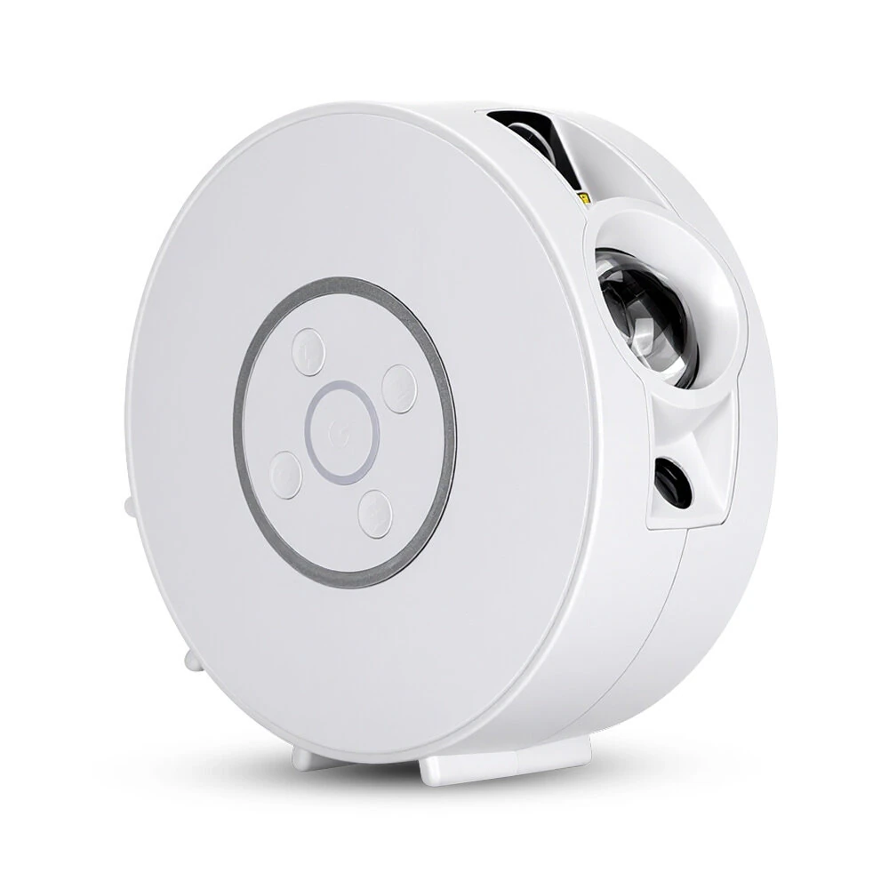 BlitzWill® BW-PLT2 Smart Star Projector with Star & Colorful LED Nebula 6 Theme Films bluetooth Speaker White Noise Alarm Setting Smart APP& Voice Control — view 8