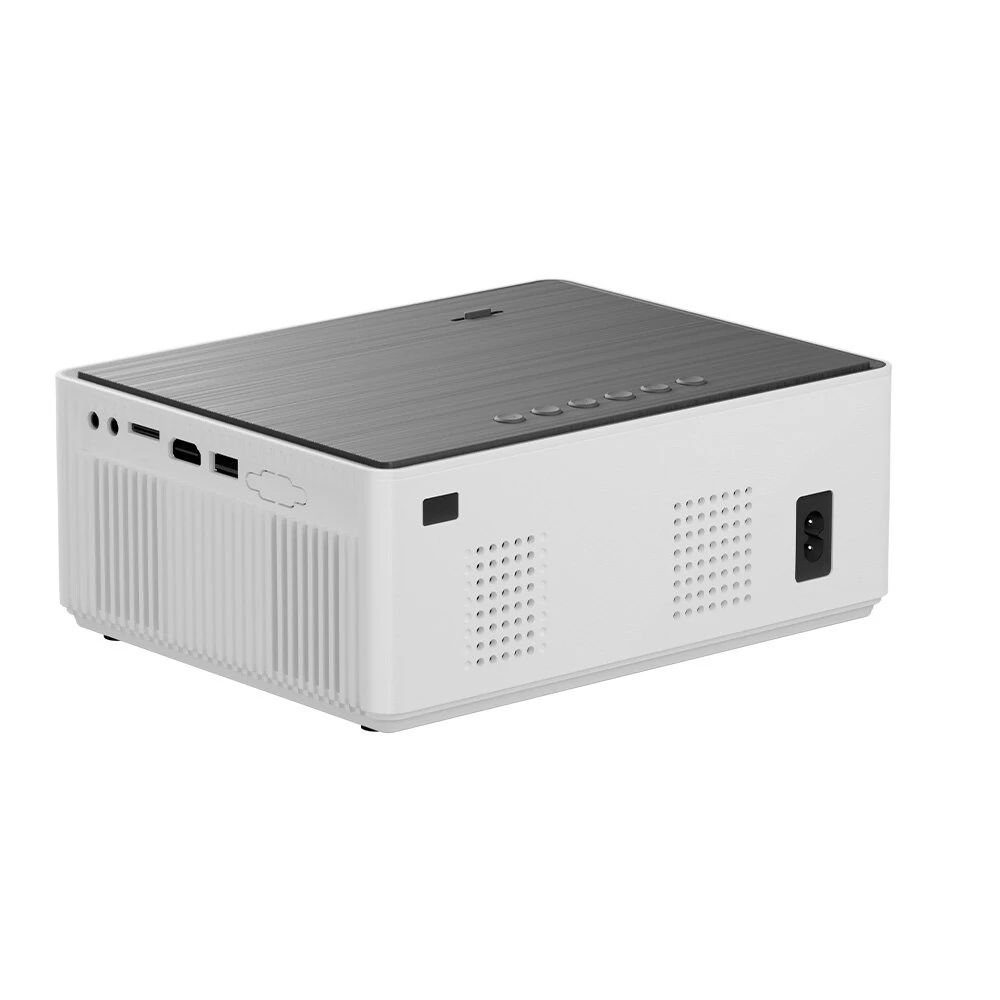 BlitzWolf®BW-V8 FHD Projector LCD LED Android 11.0 OS 480ANSI Lumens 4D Keystone Correction Dual-5G WIFI 4K Decoding Digital Zoom Mini Portable Projector Outdoor Movie — view 5