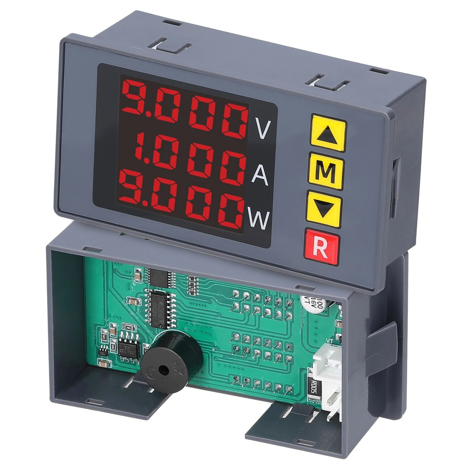 BM730 3in1 Voltage Current Power Meter 4-digit Digital Voltmeter Multifunctional Ammeter with Buzzer Supports Voltage and Current Display Fine Adjustment with Low Voltage Overvoltage and Overcurrent Sound Alarm Function — view 3