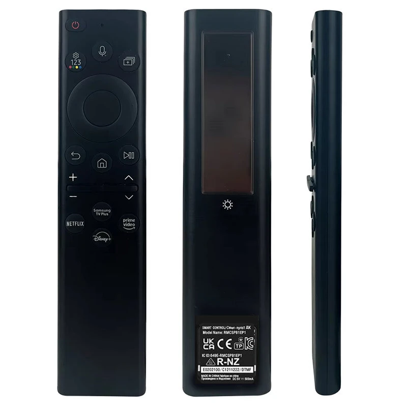BN59-01385B Replacement Solar Voice Remote Control for Samsung Smart TVs Compatible with Neo QLED Crystal UHD Series — view 4