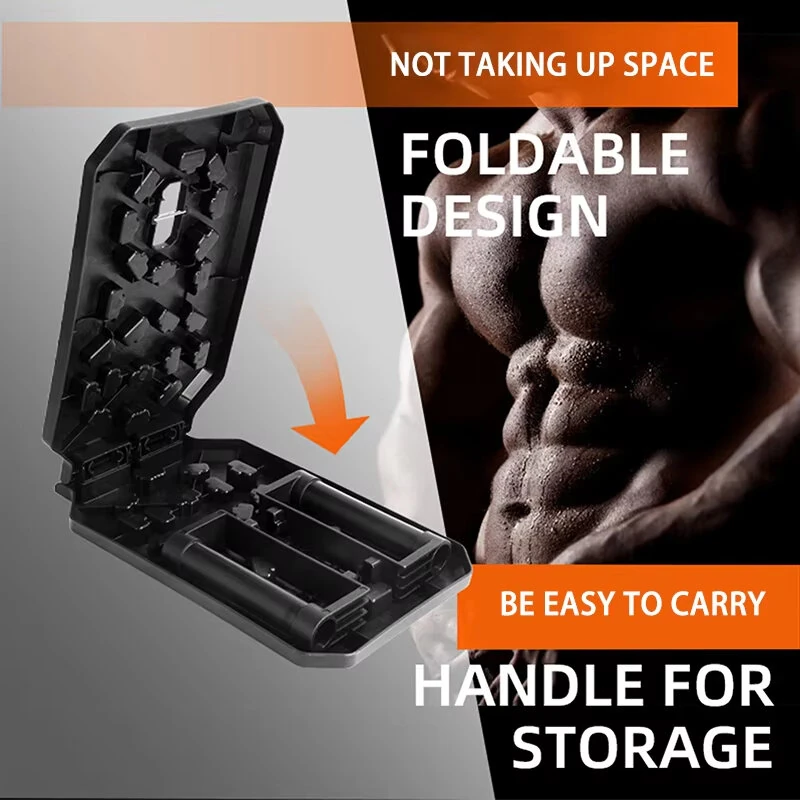 Bominfit 100-150kg Load-bearing Foldable Push Up Board Multi-Function Push-up Training Board Set for Chest Abdominal Muscle Strength Fitness Training — view 2