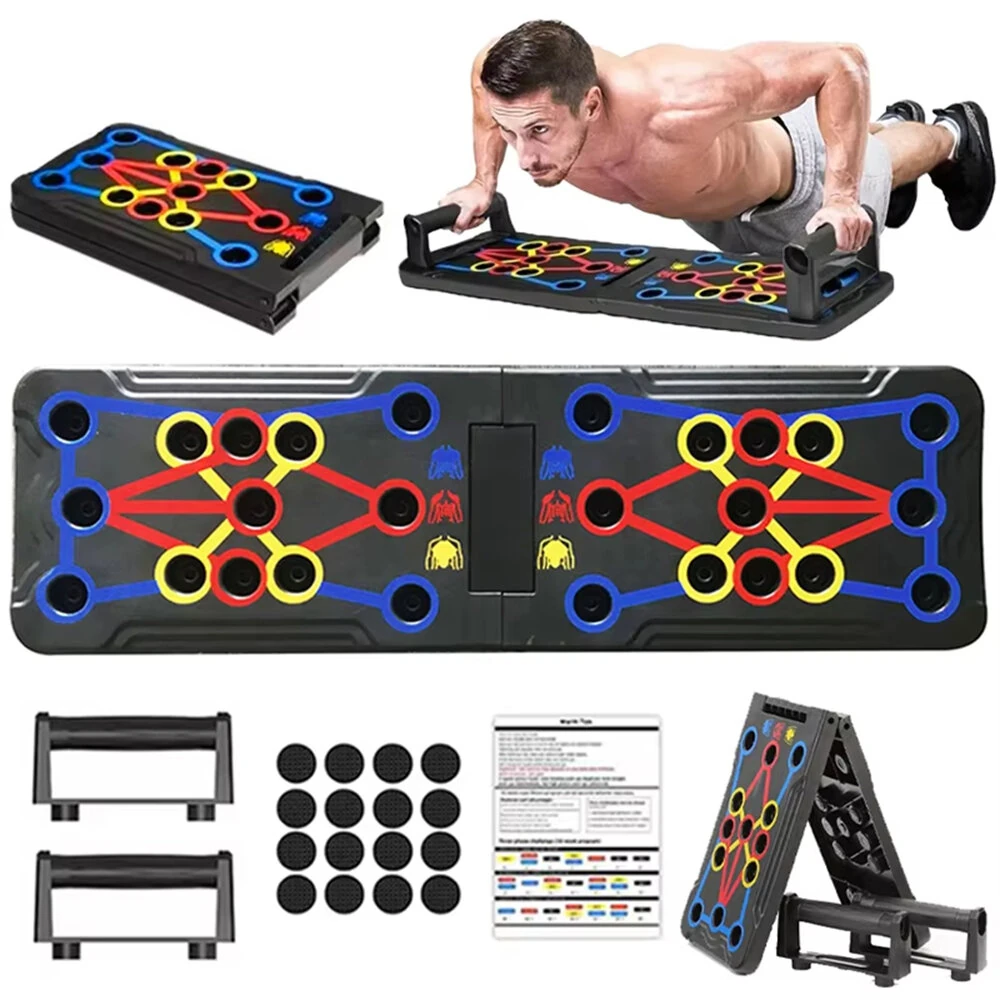 Bominfit Portable Multifunctional Push-up Board - Fitness and Muscle Training Device Home Workout Set Strength Training — view 2