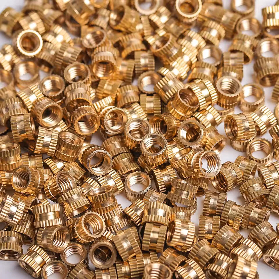 Brass Heat Set Insert Nut M2 M2.5 M3 M4 M5 M6 Nutinsert Thread Knurled Embedment Screw Nuts 3D Printing Assortment Kit — view 7