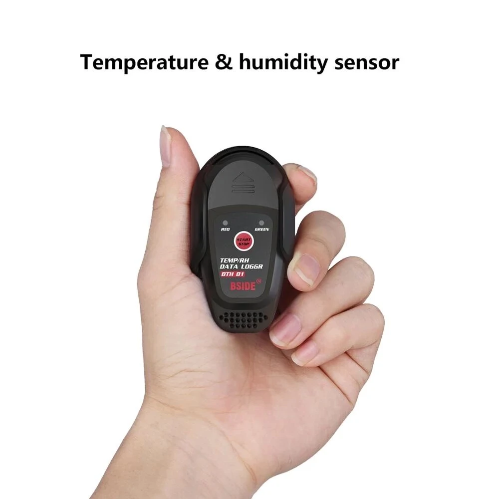 BSIDE BTH81 Temperature Humidity Data Logger Smart Thermometer for Cold Chain Storage USB Automatic Data Recorder — view 3