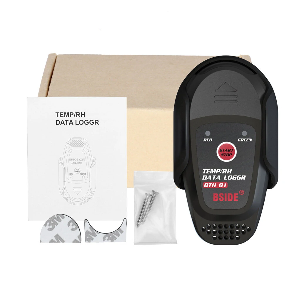 BSIDE BTH81 Temperature Humidity Data Logger Smart Thermometer for Cold Chain Storage USB Automatic Data Recorder — view 8