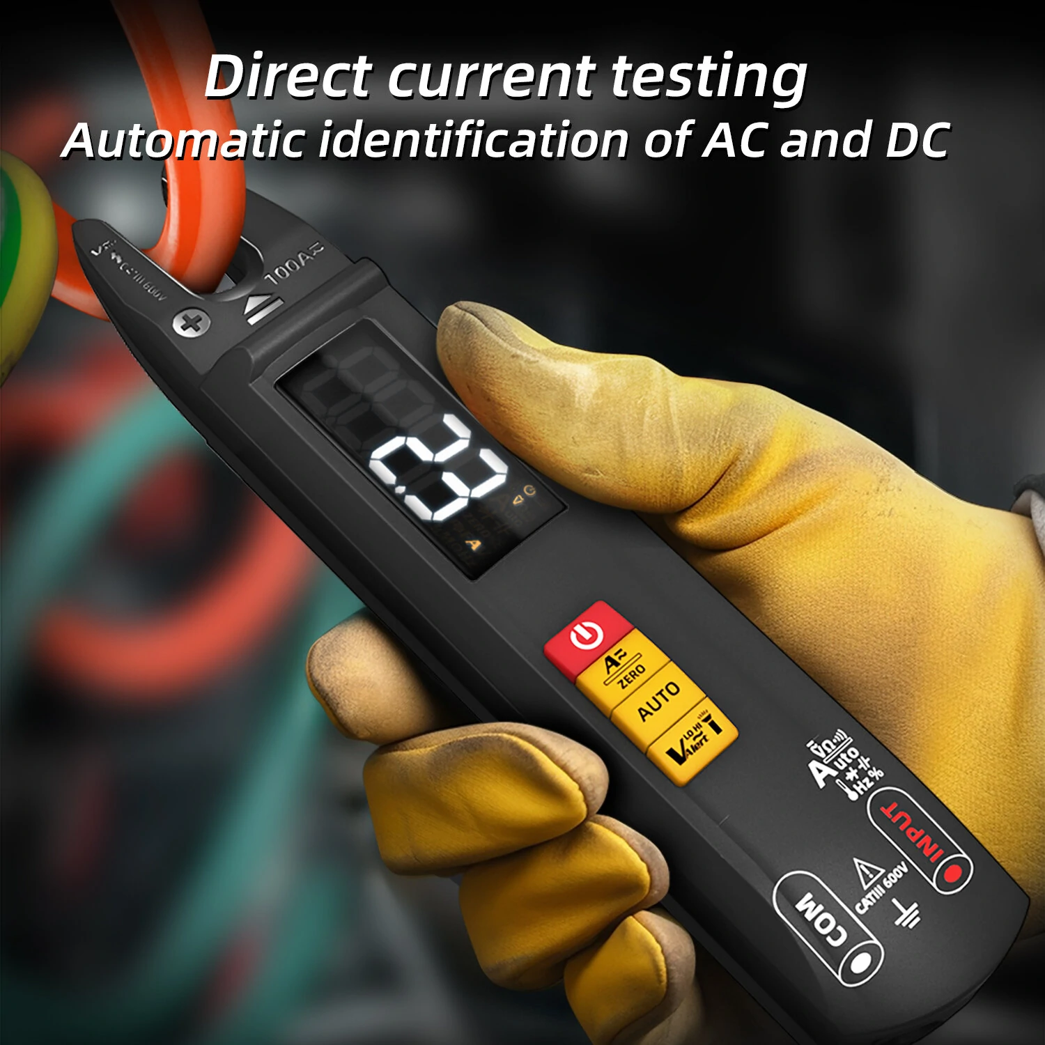 BSIDE U1 Multifunctional Intelligent Multimeter LED Flashlight Full Range AC/DC Recognition Reliable Burn Protection Capacitance Test and V~Alert Live Wire Check Ideal Accessory for Electrical Maintenance — view 6