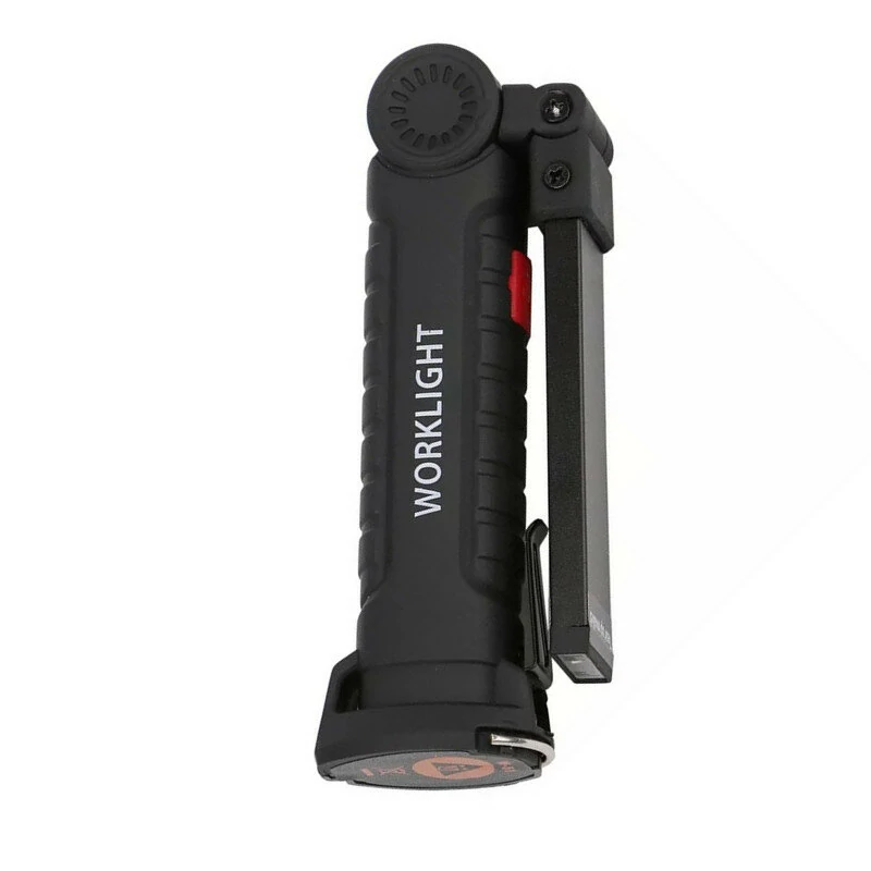 [Built-in 18650 Battery] Bikight COB LED Multi Function Folding Work Light Set USB Rechargeable LED Flashlight USB Cable Car Charger Battery Charger — view 5