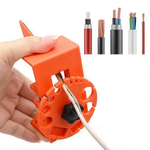 Cable Stripper Manual Quick Stripper Adjustable Hand-held Rubber Skin Stripping — view 2