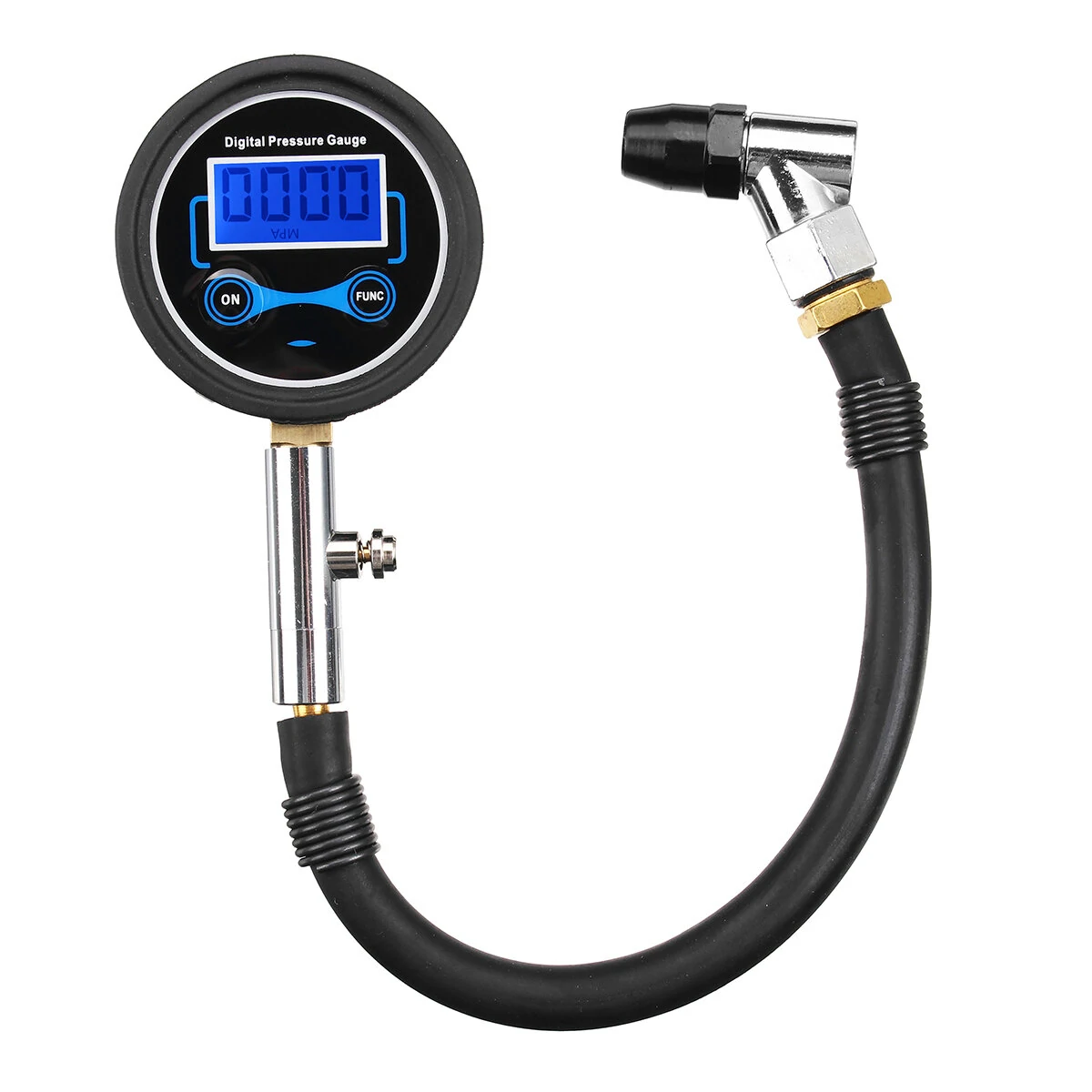 Car Motorcycle Van 0-200Psi Digital LCD Tyre Tire Air Pump Pressure Gauge Tester — Pricio