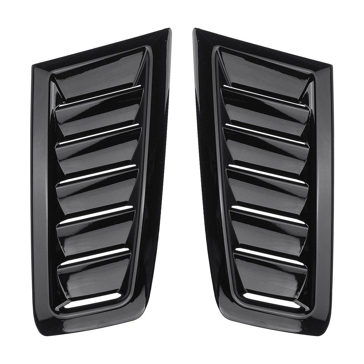 Car RS Style Bonnet Vents Universal Glossy BlackFor Ford Focus MK2 — AUTSOME