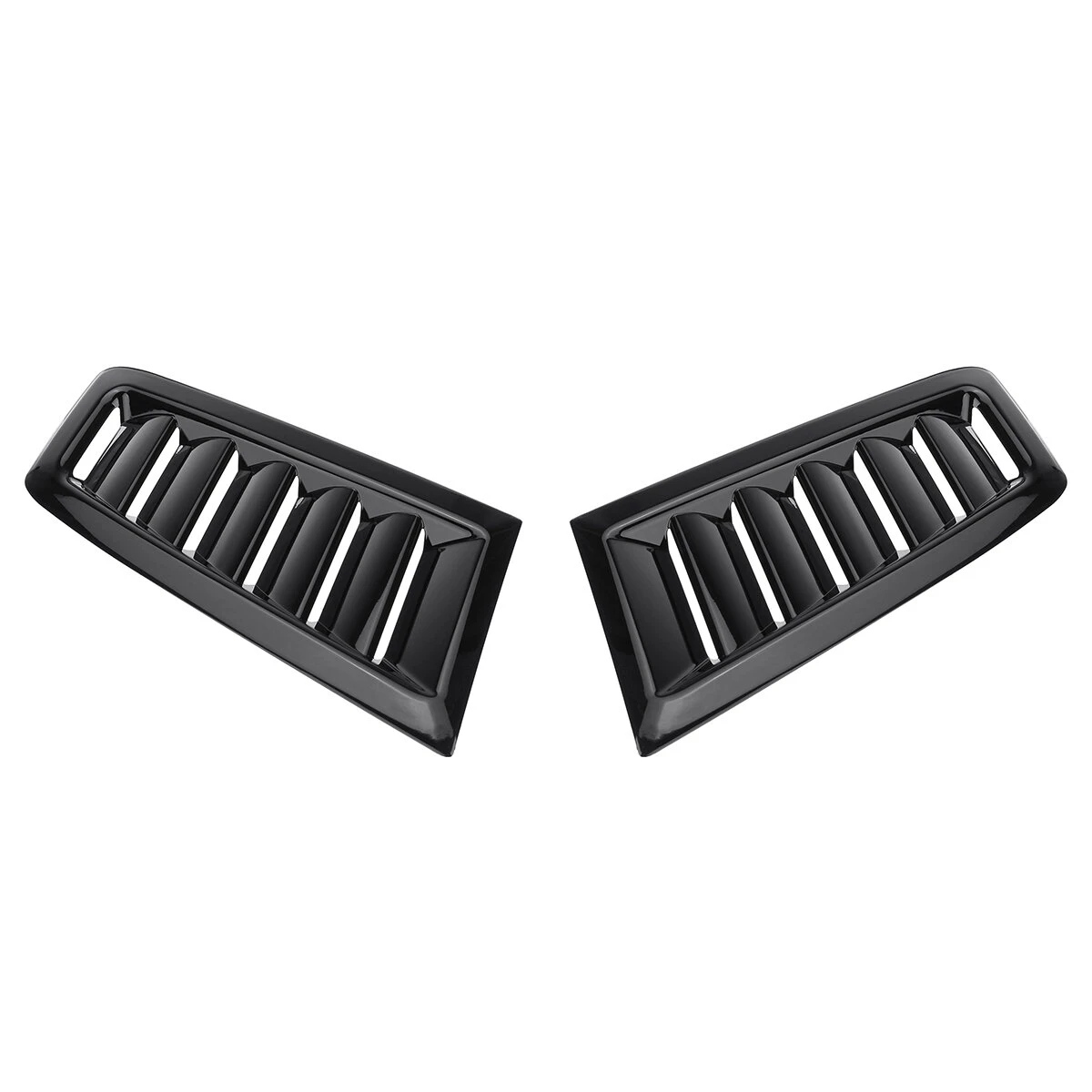 Car RS Style Bonnet Vents Universal Glossy BlackFor Ford Focus MK2 — view 4