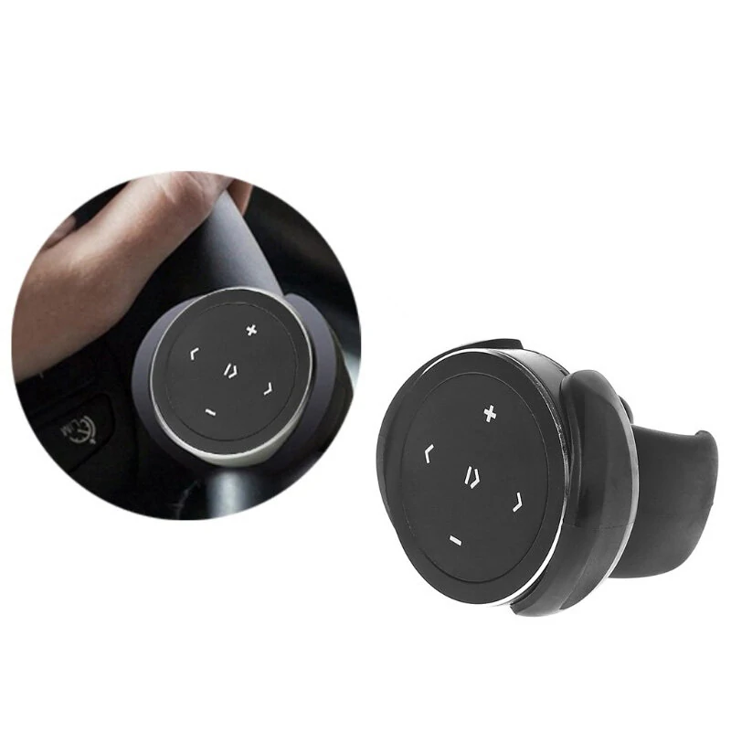 Car Wireless Bluetooth Controller Mobile Phone Multimedia Multi-functional Steering Wheel Remote Controller — view 3