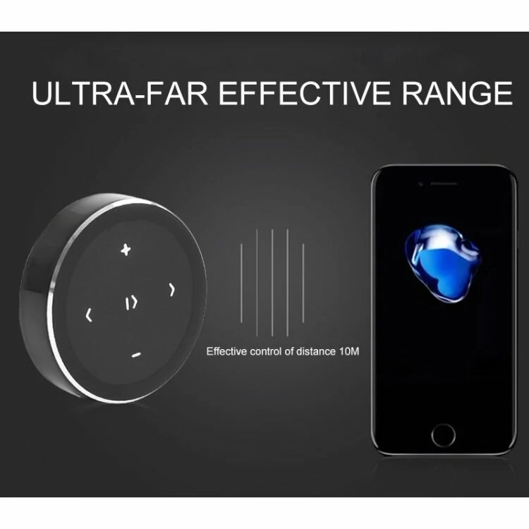 Car Wireless Bluetooth Controller Mobile Phone Multimedia Multi-functional Steering Wheel Remote Controller — view 4