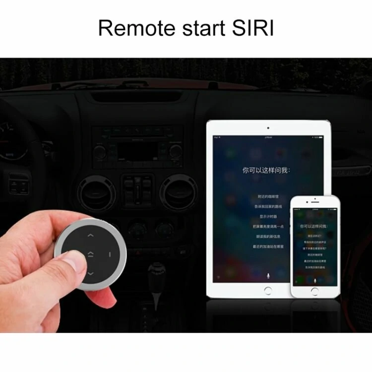 Car Wireless Bluetooth Controller Mobile Phone Multimedia Multi-functional Steering Wheel Remote Controller — view 5
