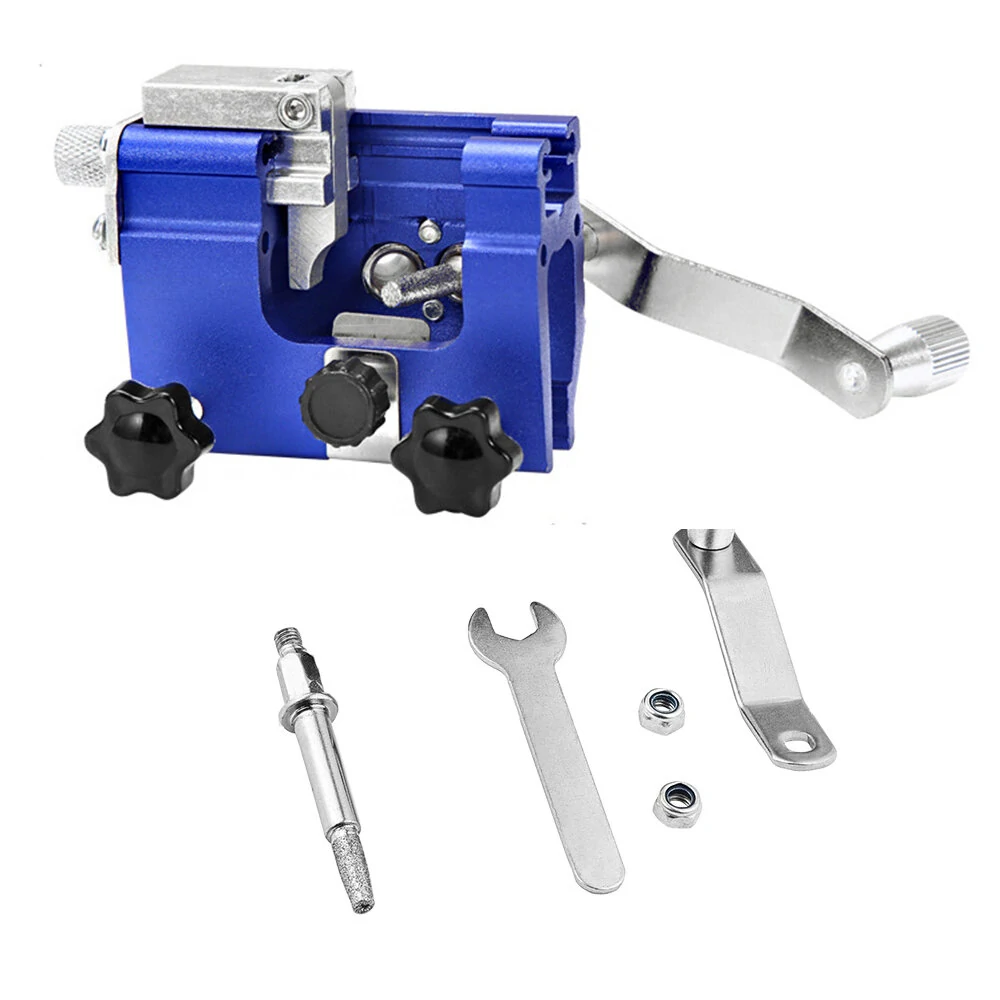 Chainsaw Sharpener Portable Chain Saw Sharpening Tool Set Sharpener File Table Quick Sharpening Suitable for All Kinds of Chain Saws and Electric Saws — view 2