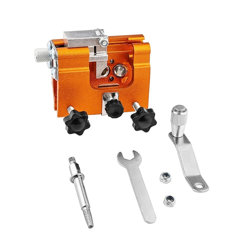 Chainsaw Sharpener Portable Chain Saw Sharpening Tool Set Sharpener File Table Quick Sharpening Suitable for All Kinds of Chain Saws and Electric Saws — view 3