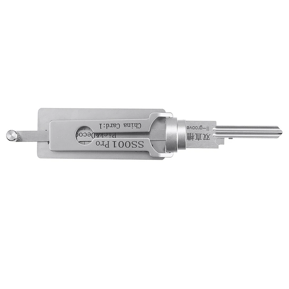 Civil NSN14 Dr/Bt 2 In 1 Car Door Lock Pick Decoder Unlocking Tools Locksmith Tools — Civil