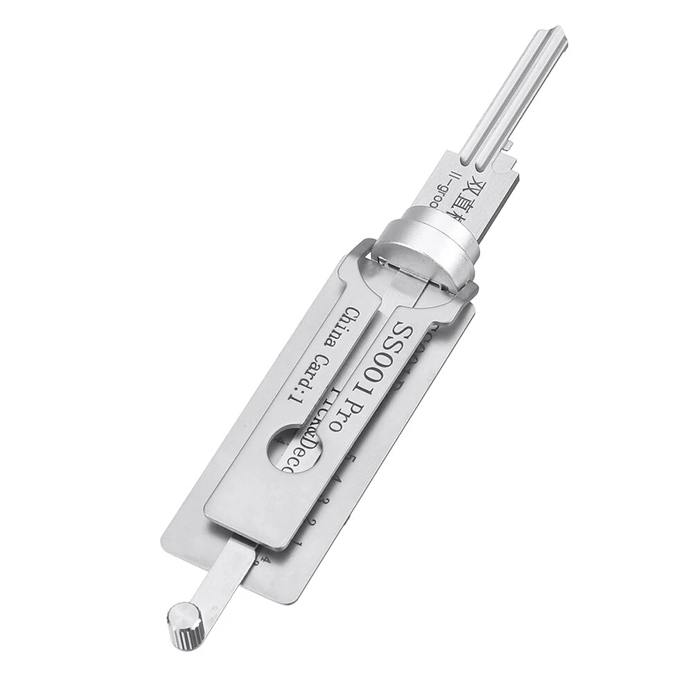 Civil NSN14 Dr/Bt 2 In 1 Car Door Lock Pick Decoder Unlocking Tools Locksmith Tools — view 3