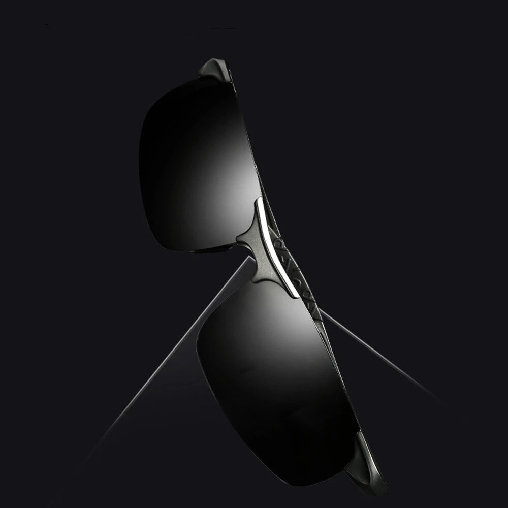 Classic Men Polarized Sunglasses Lightweight UV400 Protection Anti-Glare Sun Eyewear Glasses for Outdoor Climbing Fishing Travel — view 2