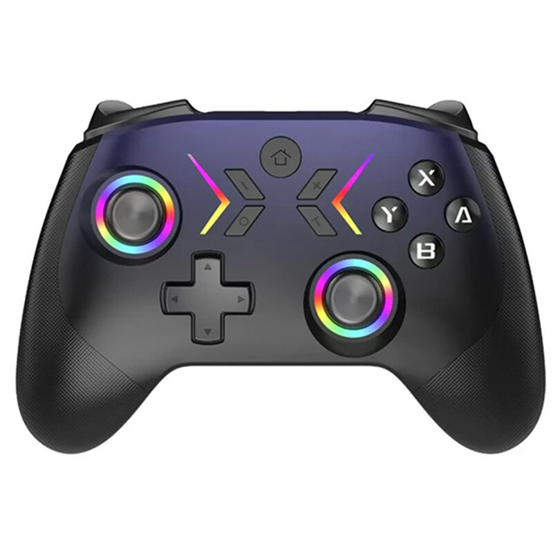 CM-618 Wireless bluetooth 5.3 Game Controller with Hall Effect Joysticks and Triggers RGB Lighting Mechanical Buttons Programmable Back Buttons 1000Hz Polling for Switch PC Steam iOS Android