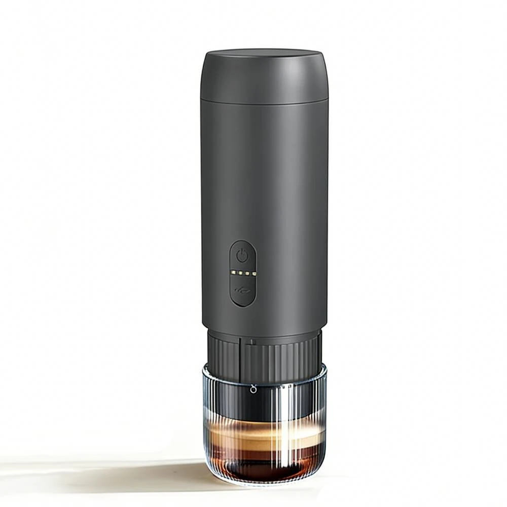 Comfook 2-in-1 Portable Espresso Machine Compatible Ground Coffee & NS Capsules Rechargeable Electric Coffee Maker for Camping Office Home Use — Comfook