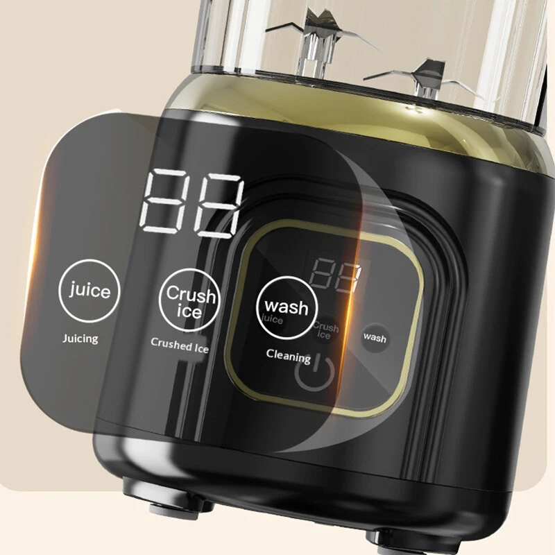 Comfook HP-198 Double Blade Cordless Juicer Blender 1000ml Large Capacity 60W Powerful Ice Crushing Digital Display Healthy Drink Mixer — view 6