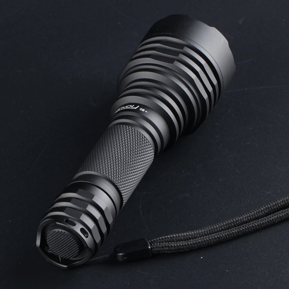 Convoy C8+ SST40 2000 Lumens 6500K 5000K 18650 Flashlight Work Lamp Outdoor Hunting LED Torch C8 Flashlight — view 2