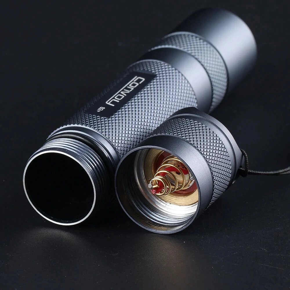 Convoy S2+ SST20 7135*8 12-Group Modes LED Flashlight 18650 Camping Light Hunting Emergency Lantern Flashlight — view 4