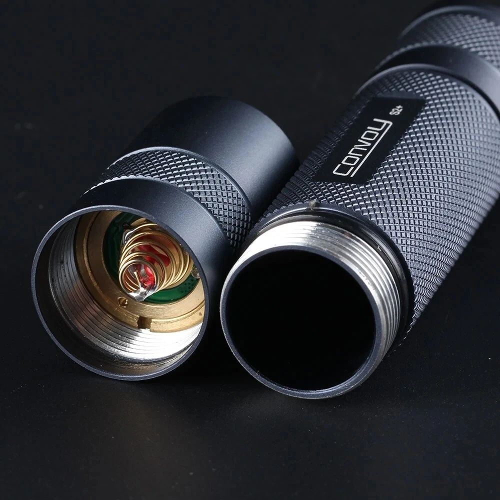 Convoy S2+ SST20 7135*8 12-Group Modes LED Flashlight 18650 Camping Light Hunting Emergency Lantern Flashlight — view 5