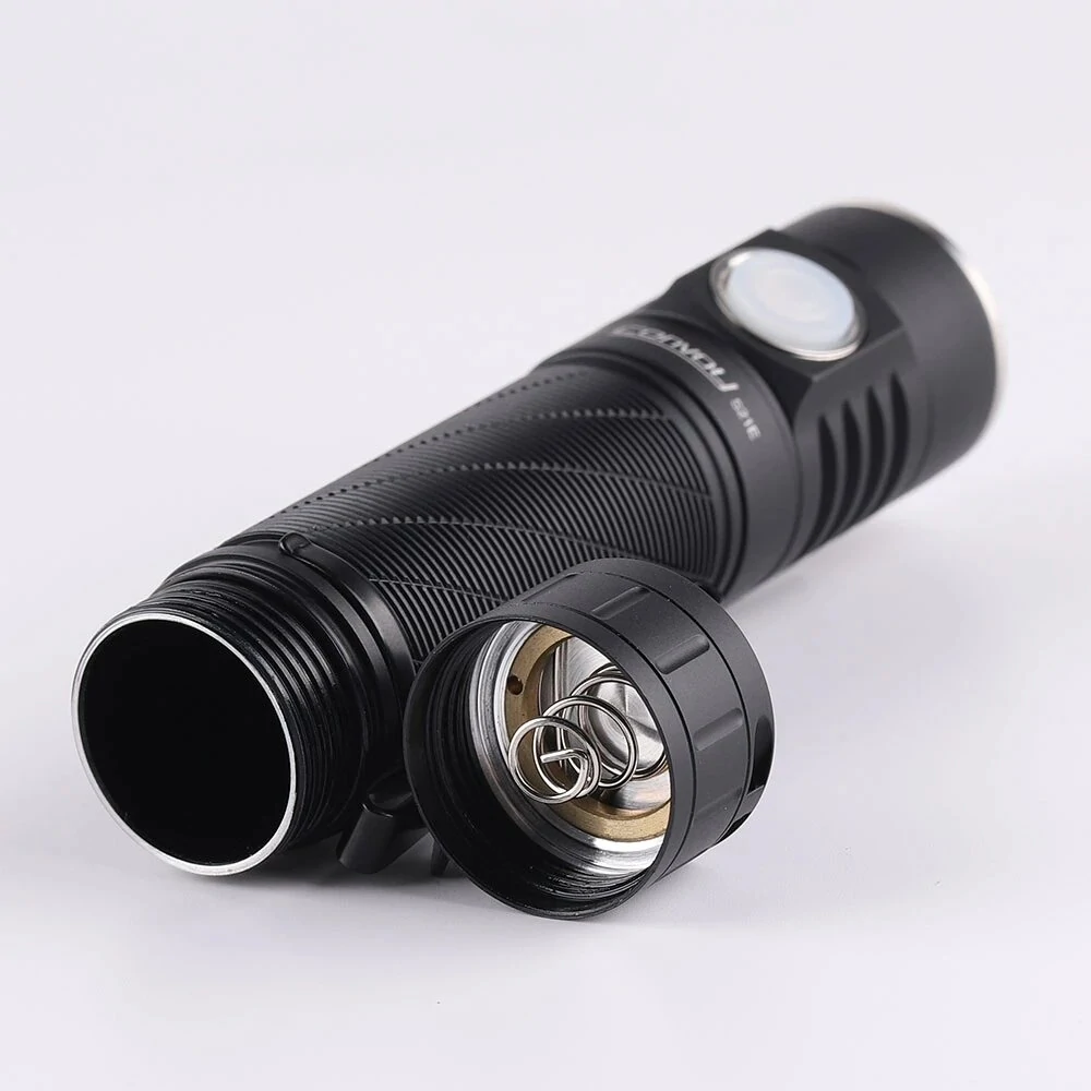 Convoy S21E SST40 SFT40 519A 2400LM USB Rechargeable LED Flashlight Type-C Charging Port 21700 Lantern Flash Light High Powerful Torch Camping Lamp Tactical Light — view 4