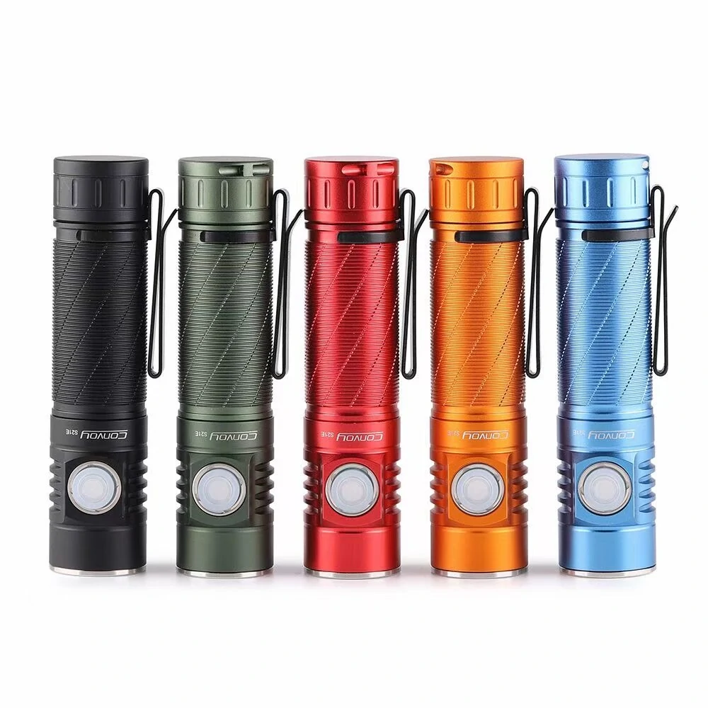 Convoy S21E SST40 SFT40 519A LED Flashlight Linterna Type-C Rechargeable 21700 Battery LED Torch Flash Light High Power Camping Lamp Tactical Latarka Flashlight — view 2