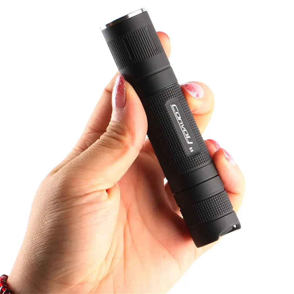 Convoy S3 XHP50.3 HI 12groups EDC LED Flashlight 18650 Battery For Camping,Bicycle Working Torch — view 6