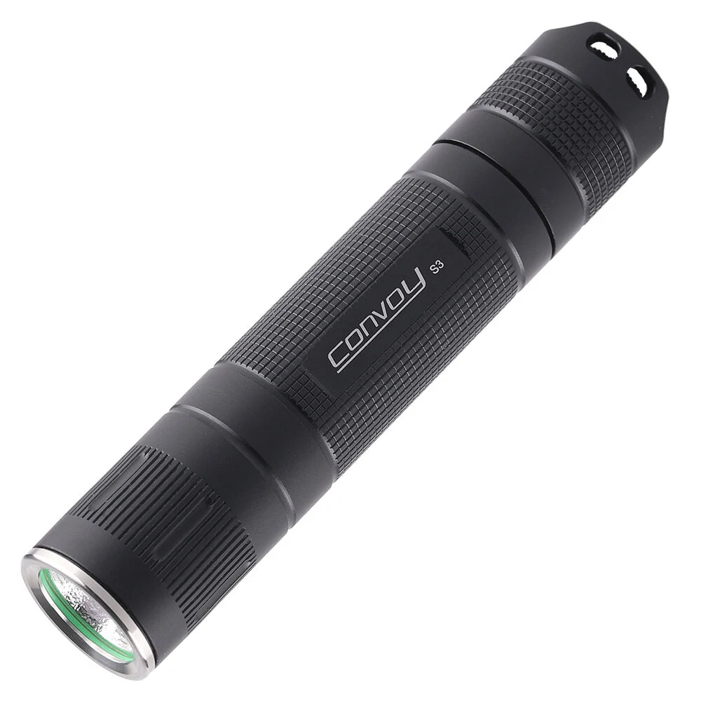 Convoy S3 XHP50.3 HI 12groups EDC LED Flashlight 18650 Battery For Camping,Bicycle Working Torch — view 8