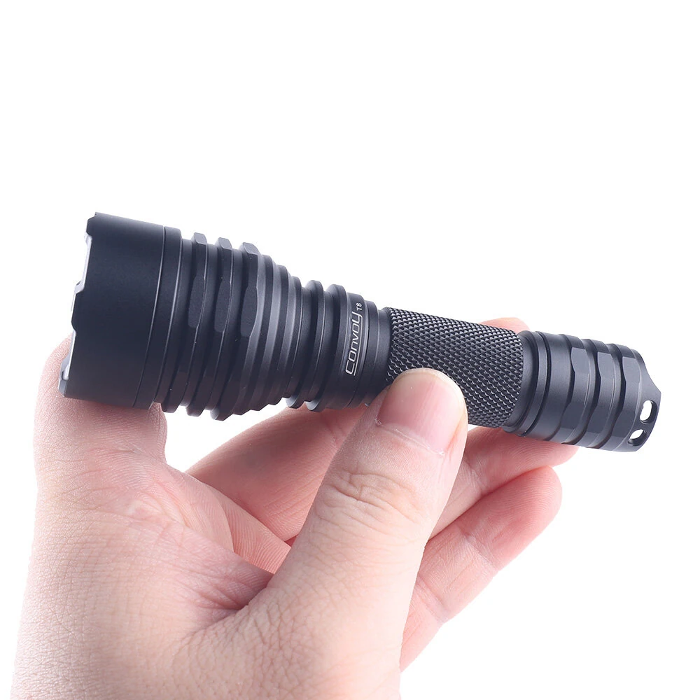 Convoy T8 tan 300-1200LM EDC LED Flashlight AA 14500 Battery Mini Torch with KW CSLNM1.TG LED Lanterna Flash Light Camping Fishing Lantern Portable Lighting — view 3