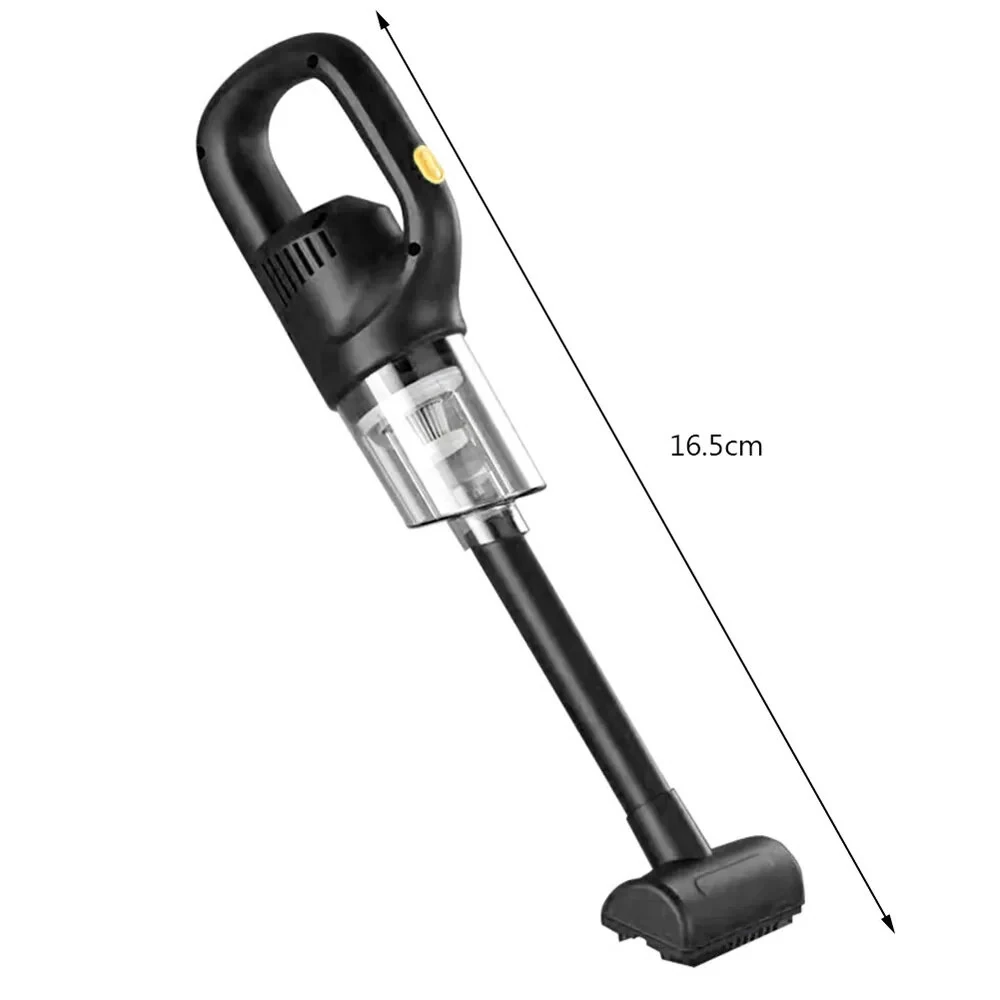Cordless Handheld Vacuum Cleaner 120W 2000mAh 10Kpa Suction Power Lightweight for Home Car Pet Rechargeable Black/Green — view 6