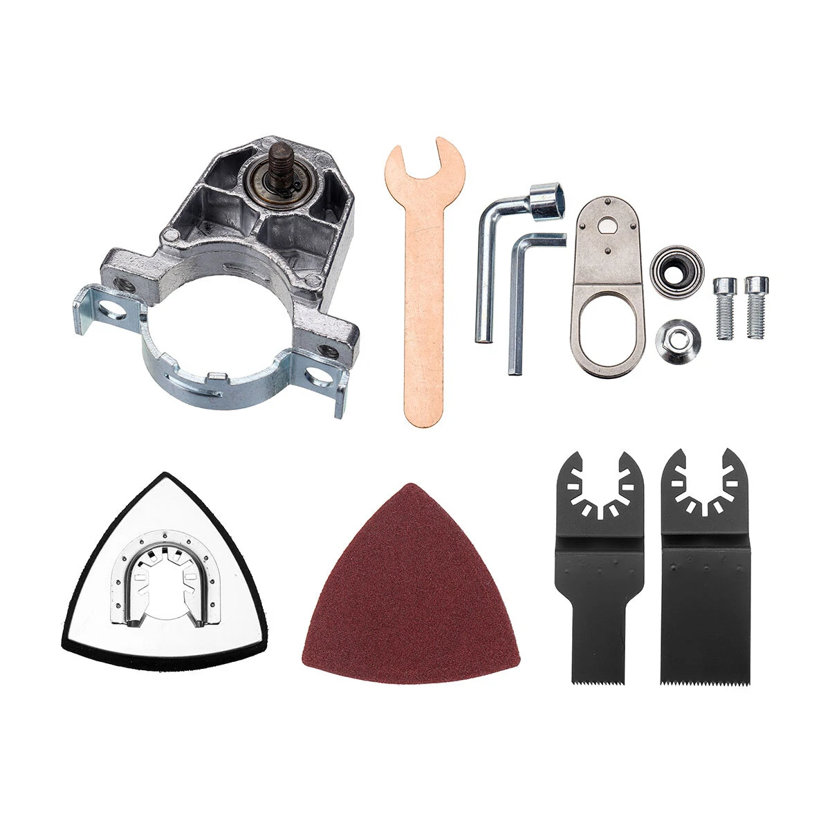 Cordless Oscillating Multi Tool Angle Grinder Conversion Tool Head For 100mm Angle Grinder — view 2