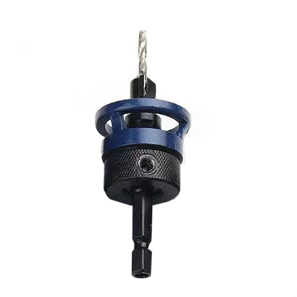 Countersink Drill Bit with Unique Bearing Limit Precision Drilling without Paint Damage Multiple Sizes for Versatile Use Ideal for Large Diameter Holes and Creating Flush Screw Holes — view 3