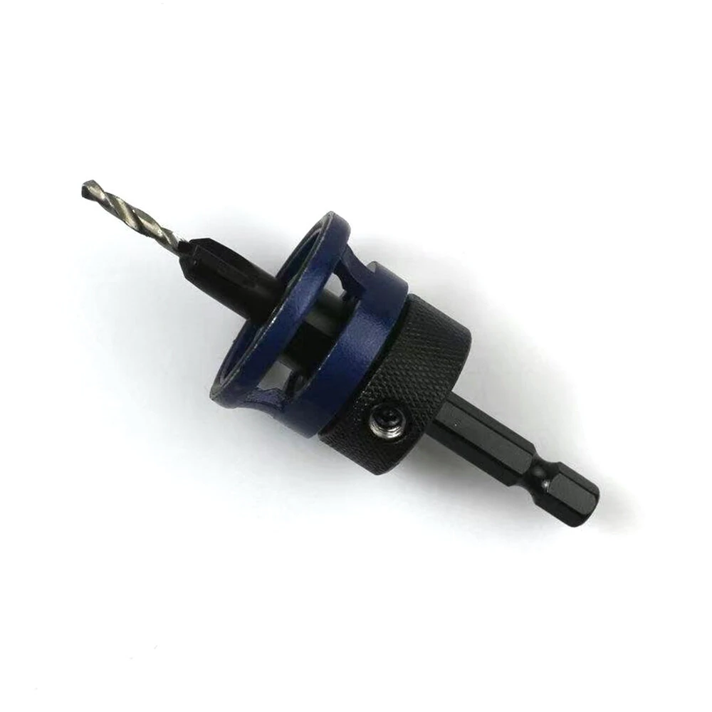 Countersink Drill Bit with Unique Bearing Limit Precision Drilling without Paint Damage Multiple Sizes for Versatile Use Ideal for Large Diameter Holes and Creating Flush Screw Holes — view 4