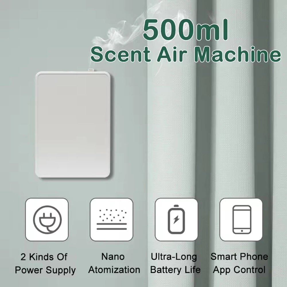 Crearoma Smart Aromatherapy Diffuser Aromatherapy Diffuser for Home Use Waterless Essential Oil Diffuser APP Control Using Cold Air Technology — view 3