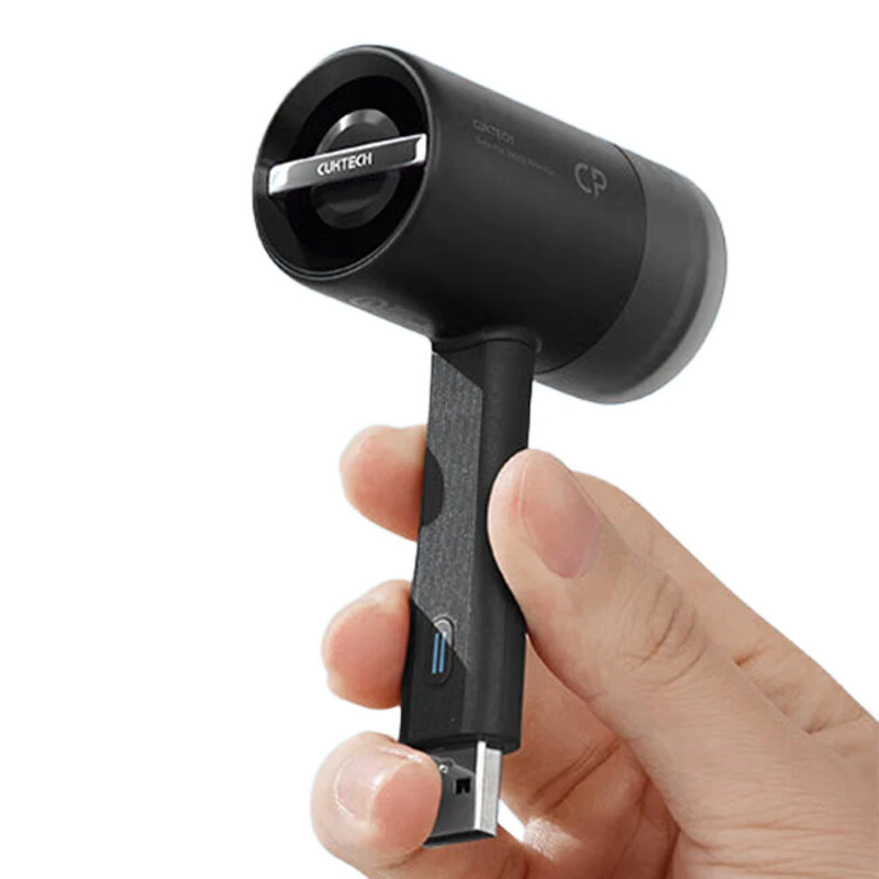 Cuktech CP BF01 Outdoor Mini Turbo Fan Portable High Speed 38000 RPM USB Pocket Size Cooling Fan for Travelling — Cuktech