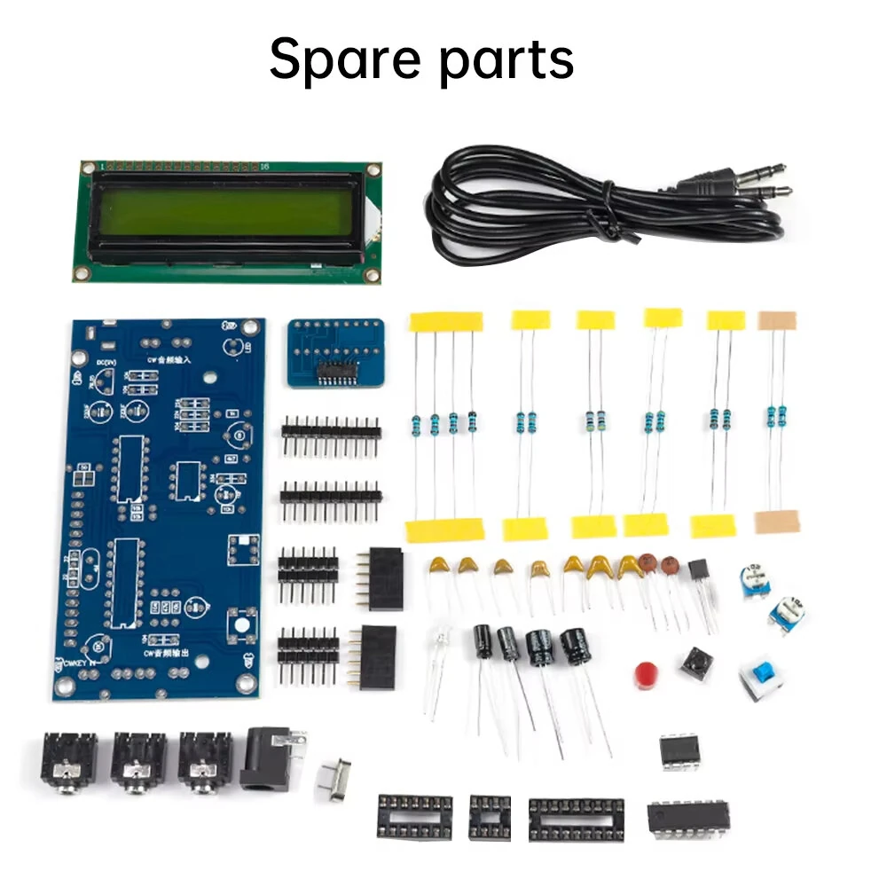 CW Morse Code Decoder Component Transmitter Circuit Board Soldering Practice DIY Kit — view 7