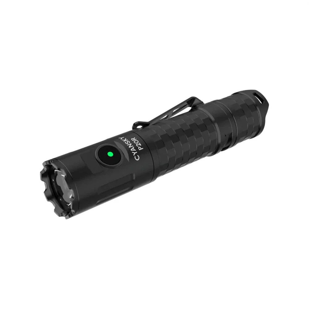 CYANSKY P20R SST40 1900lm 210m Professional Tactical Flashlight IP68 Long Endurance TYPE-C Rechargeable Portable Outdoor LED Torch — CYANSKY