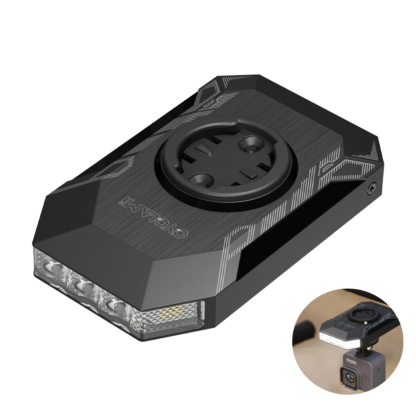 CYCLAMI CL350 350LM Hanging Bicycle Headlight Cycling Flashlight IPX4 Waterproof Type-C Charging Bike Front Light for Outdoor MTB Riding — view 2
