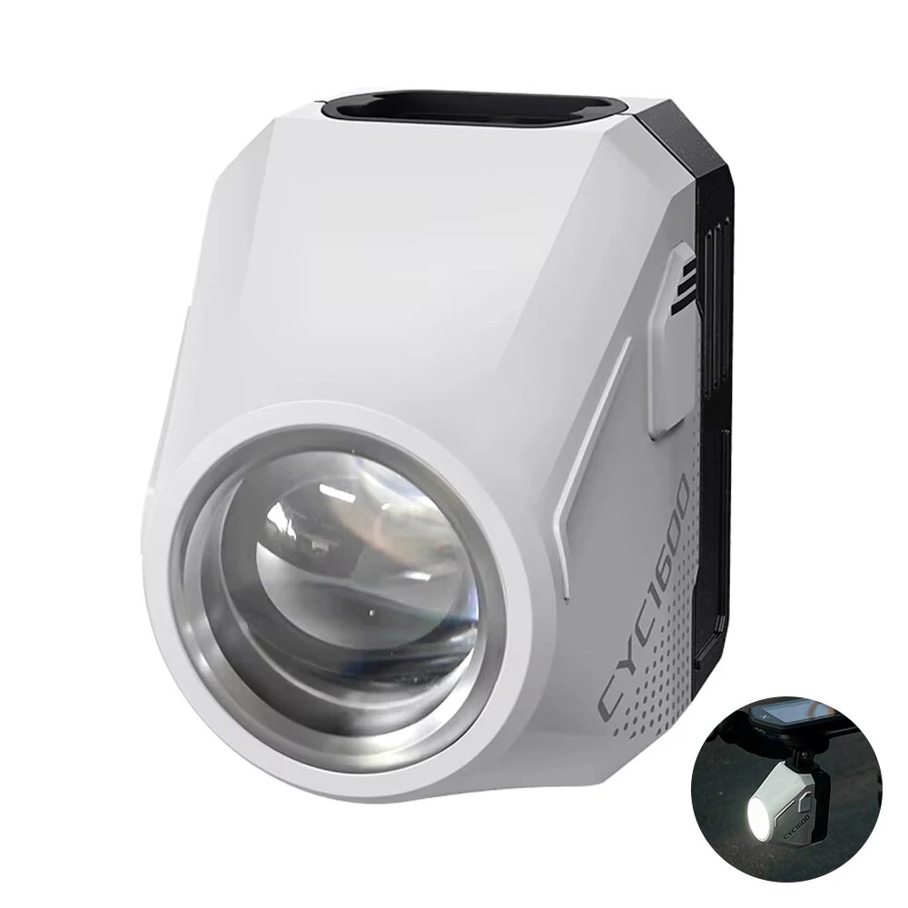 CYCLAMI CYC1600 Wireless Remote Bicycle Headlight 1600 LM Crane-mounted Cycling Front Light Waterproof Type-C Charging Bike Lamp for MTB Outdoor Riding Safety — CYCLAMI